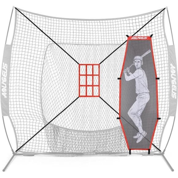 Baseball Softball Batter Dummy with Adjustable Strike Zone Attachment - Picture 1 of 7